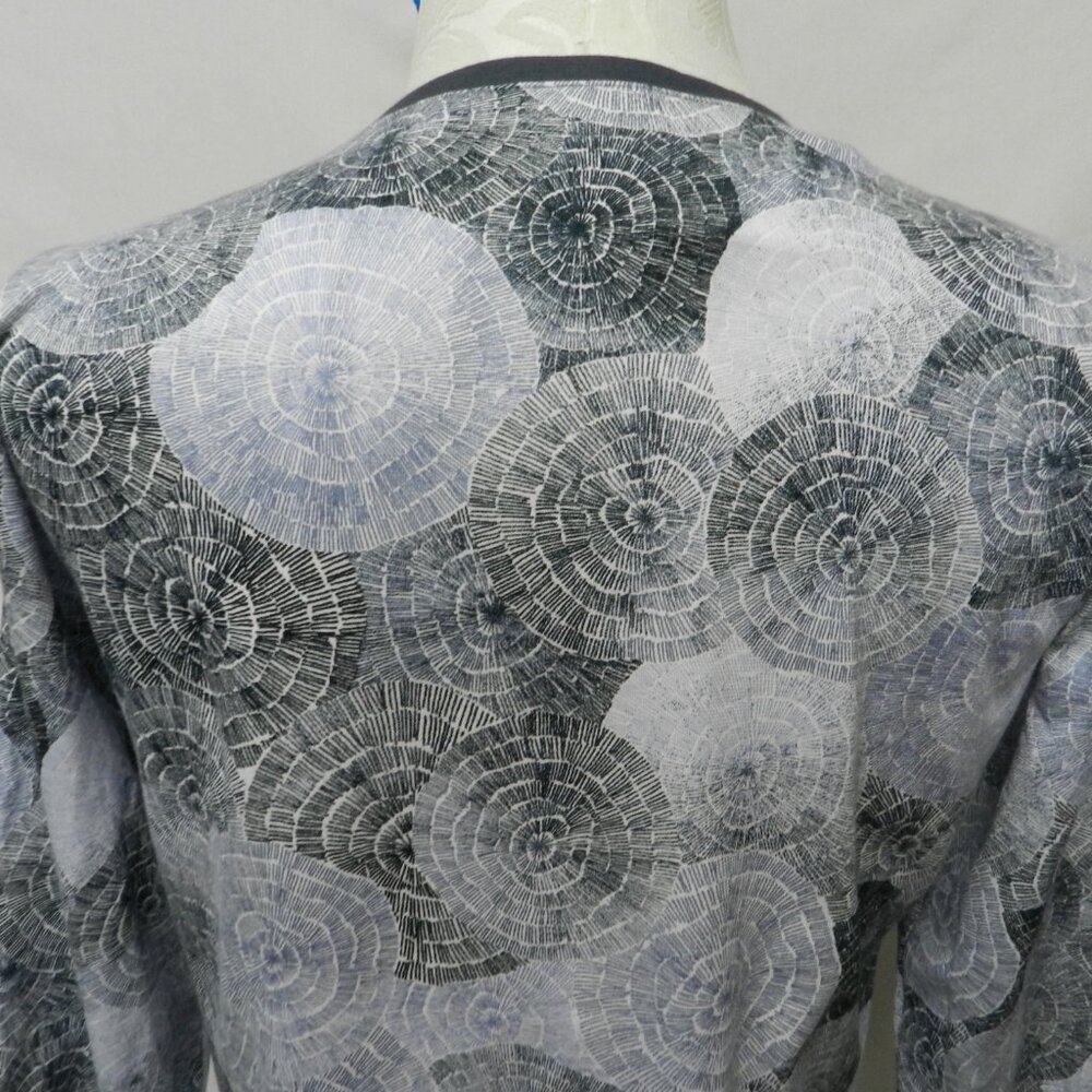 Calida shirt knit Sleepshirt Pajamas V-neck Cotton NEW NWT Size Sz X-Small XS - Picture 9 of 15